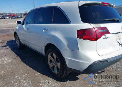 2012 Acura Mdx z USA, uszkodzony, nr VIN 2HNYD2H22CH516976